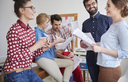 Focused on the new project